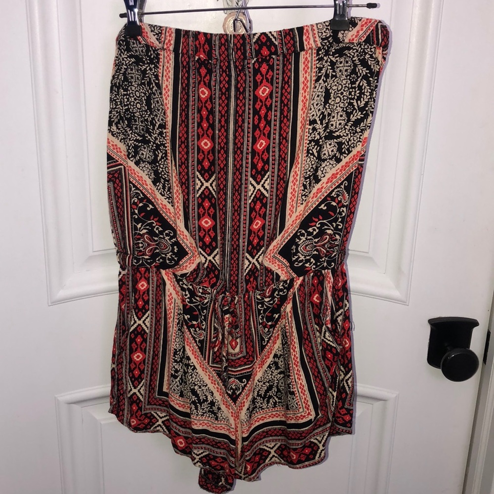 Boho Print Romper